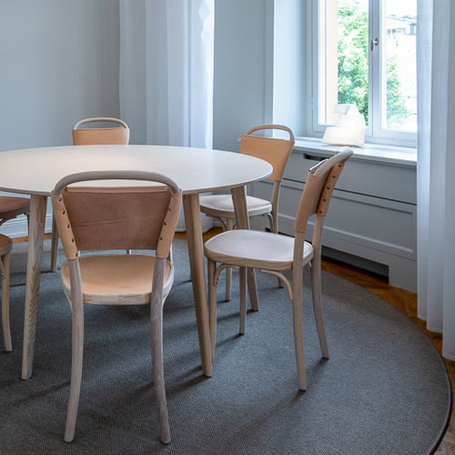 Moderner Stuhl - VILDA 3 - Gemla Fabrikers AB - für den Innenraum / Leder / Gestell aus Buche