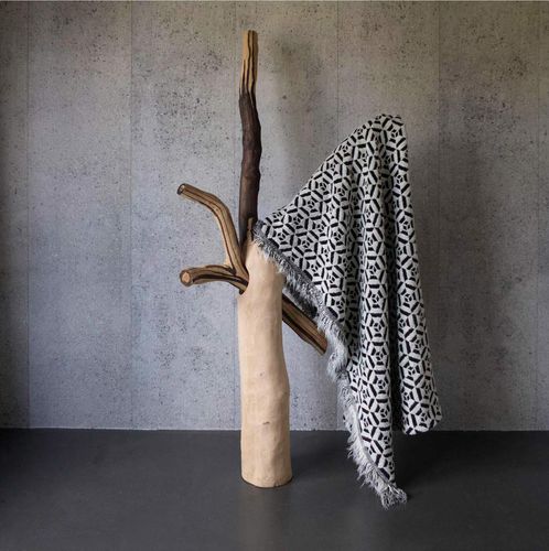 Stoff-Plaid - Cocoon - Evolution 21 - Karine Bonjean bv - Federn / aus PC / aus Vinylgewebe