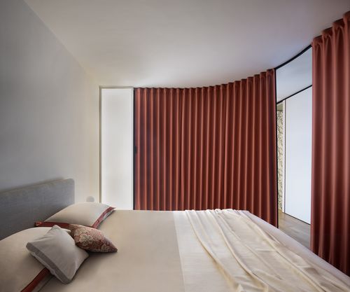 Tür für Innenbereich - residential - Dooor srl - Stoff / PVC / Schiebe