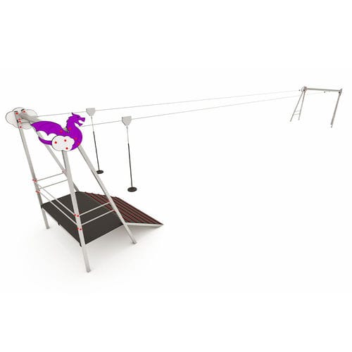 Seilbahn für Spielplatz - DRAGONFLY - mobipark