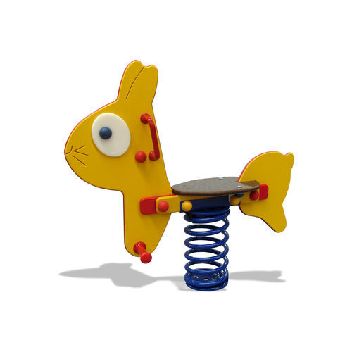 HDPE-Federwippe - THE RABBIT - mobipark - HPL / Tier / 1 Person