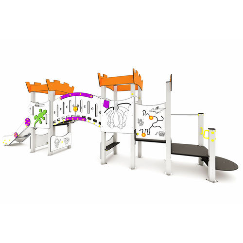 Brücke für Spielplätze - MINI CASTLE 2 TOWERS   - mobipark