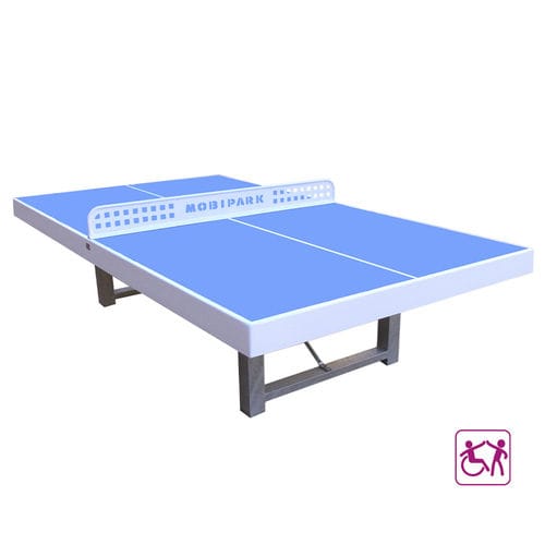 Tischtennisplatte für Außenbereich - JOC-56C - mobipark - modern / für öffentliche Bereiche / für Spielplätze