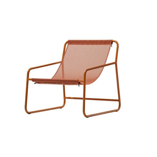 Moderner Sessel - EASY - Connubia - Segeltuch / aus lackiertem Metall / grün