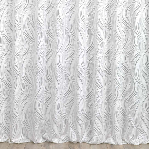 Vorhangstoff - REFLECTIONS - Ciesse Tendaggi srl - Wellenmotiv / Polyester / Viskose