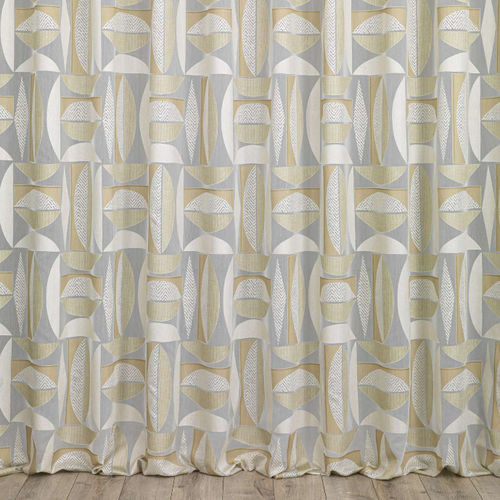 Vorhangstoff - LERICI  - Ciesse Tendaggi srl - geometrisches Muster / Polyester / Viskose