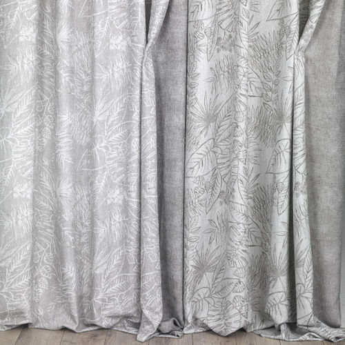 Vorhangstoff - SCIACCA - Ciesse Tendaggi srl - Naturmotiv / Polyester / Baumwolle
