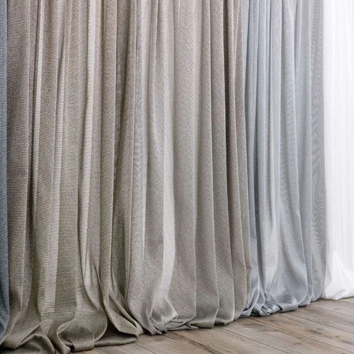 Einfarbige Gardine - VISCONTI  - Ciesse Tendaggi srl - Polyester / waschbar / Webware