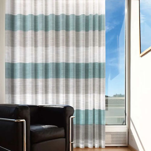 Vorhangstoff - WHIM  - Ciesse Tendaggi srl - Streifenmuster / FR-Polyester / waschbar