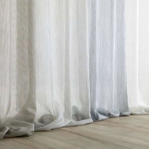 Streifenmuster-Gardine - TALISMAN  - Ciesse Tendaggi srl - Wolle / Viskose / Polyester