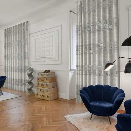 Streifenmuster-Gardine - CALIPSO  - Ciesse Tendaggi srl - Viskose / Polyester / waschbar