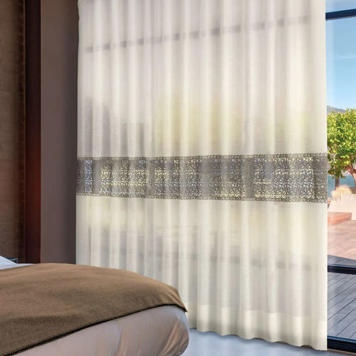 Einfarbige Gardine - ALOHA-ANTIGUA - Ciesse Tendaggi srl - Motiv / Leinen / Polyester