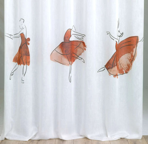 Kindermotivgardine - BALLET  - Ciesse Tendaggi srl - Leinen / Polyester / waschbar