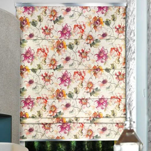 Vorhangstoff - AMALFI - Ciesse Tendaggi srl - Rollo / für Sonnenschutz / Blumenmotive
