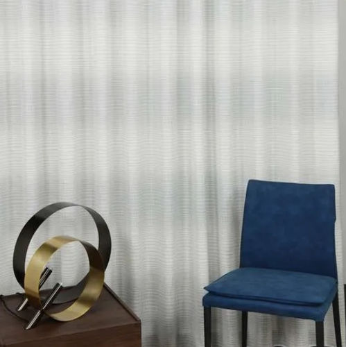 Vorhangstoff - CIVITA - Ciesse Tendaggi srl - Streifenmuster / Polyester / Leinen