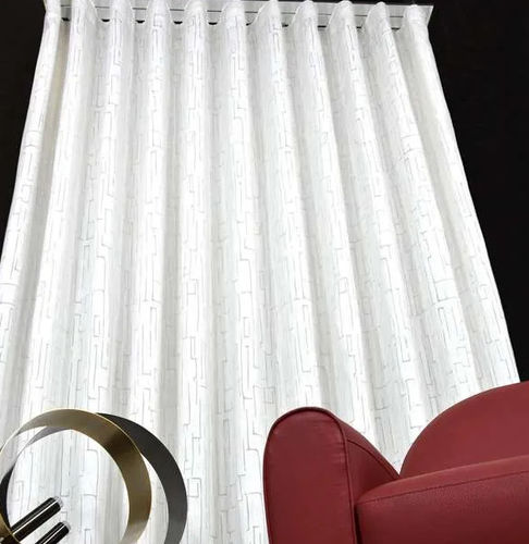 Gardine / geometrisches Muster - MUSMA - Ciesse Tendaggi srl - Viskose / Polyester / waschbar