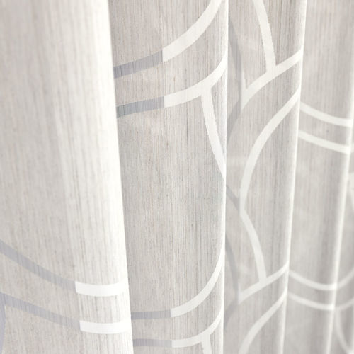 Vorhangstoff - DUO  - Ciesse Tendaggi srl - mit geometrischen Motiven / Polyester / Viskose