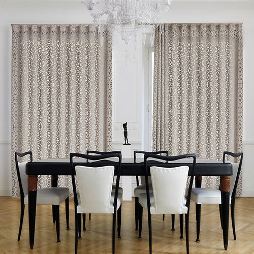 Vorhangstoff - WORKSHOP  - Ciesse Tendaggi srl - Damast-Muster / Polyester / Viskose