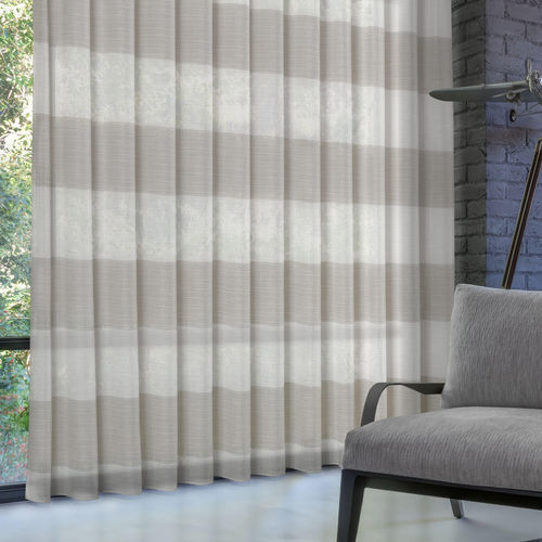 Vorhangstoff - MARAJO  - Ciesse Tendaggi srl - Streifenmuster / Polyester / Leinen