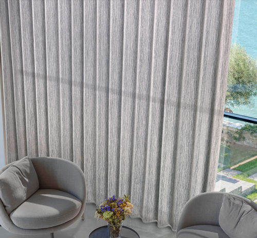 Vorhangstoff - OKINAWA  - Ciesse Tendaggi srl - einfarbig / Polyester / Leinen