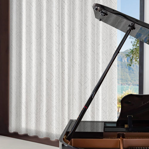 Vorhangstoff - RANGIROA  - Ciesse Tendaggi srl - geometrisches Muster / Polyester / Leinen