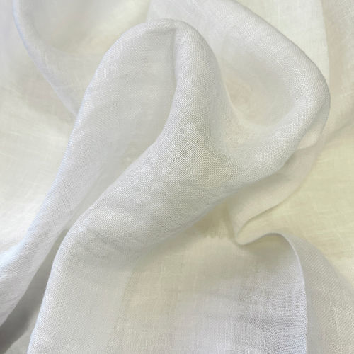 Vorhangstoff - VOLCANO-WHITE-YEO - Ciesse Tendaggi srl - einfarbig / Leinen / waschbar