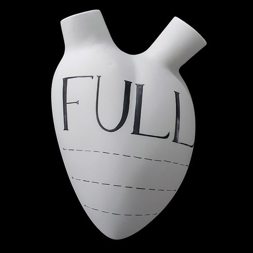 Moderne Vase - FULL - ELICA STUDIO - Porzellan / handgefertigt / Made in Italy