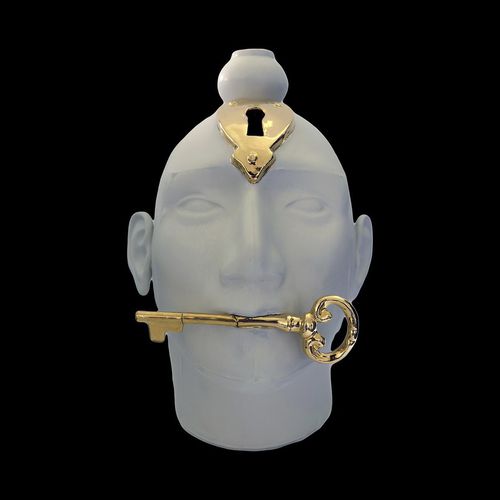 Moderne Vase - BHR25 - ELICA STUDIO - Porzellan / handgefertigt / Tisch