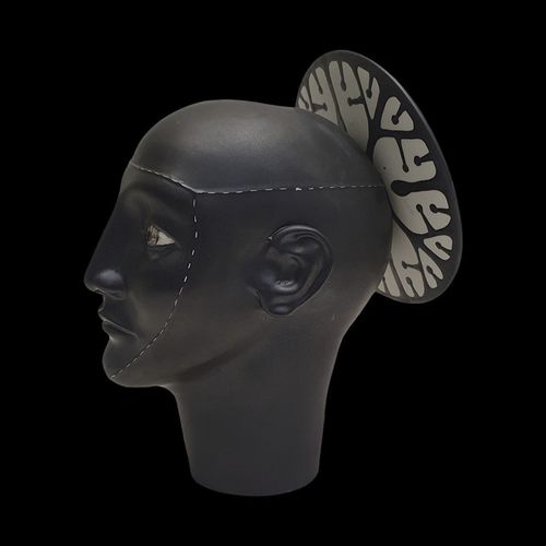 Porzellan-Skulptur - HALO - ELICA STUDIO - handgefertigt / Made in Italy / freistehend