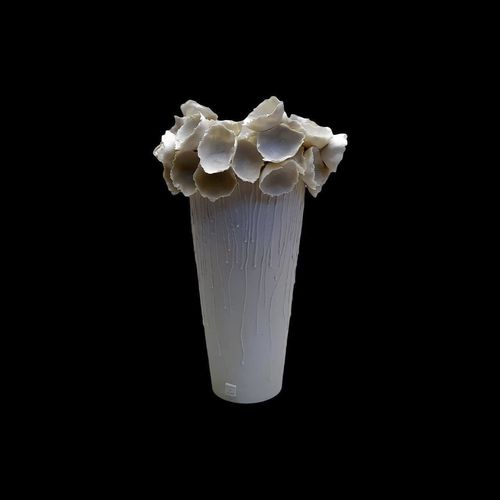 Moderne Vase - WCB23 - ELICA STUDIO - Porzellan / handgefertigt / Made in Italy