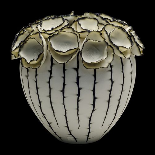 Moderne Vase - SOTO - ELICA STUDIO - Porzellan / handgefertigt / Made in Italy