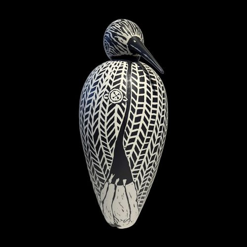 Moderne Vase - BIRD - ELICA STUDIO - Porzellan / handgefertigt / Made in Italy