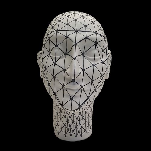 Moderne Vase - TS 22 RET - ELICA STUDIO - Porzellan / handgefertigt / Made in Italy