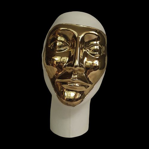 Moderne Vase - FACE - ELICA STUDIO - Porzellan / handgefertigt / Tisch
