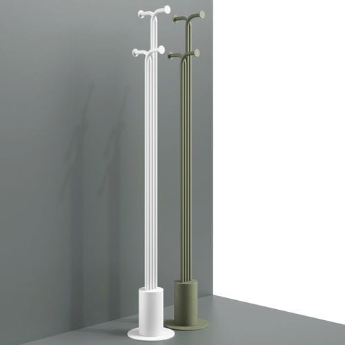 Bodenstehender Garderobenständer - Tube - Joyf - modern / Aluminium / schwarz
