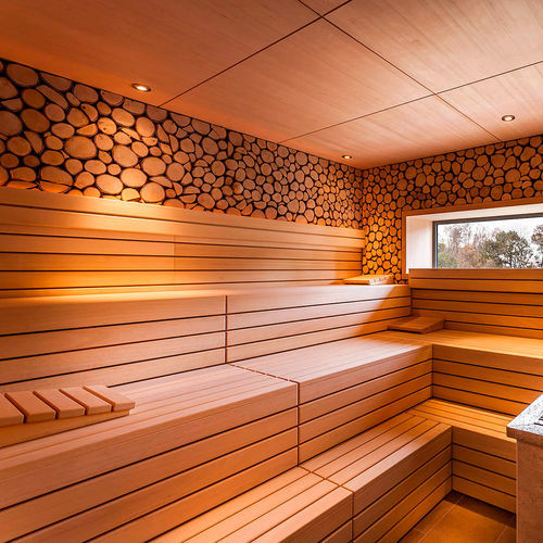 Biosauna - SPA4 - für Wellnesscenter / für Spa / Holz