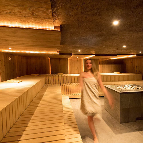 Finnische Sauna - SPA4 - für Wellnesscenter / für Spa / Holz
