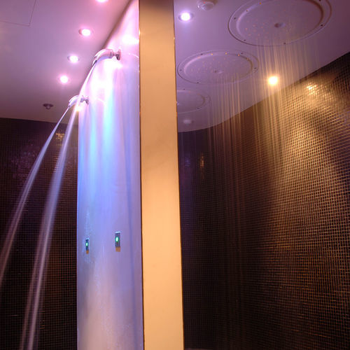 Begehbare Dusche - SPA4 - Beton / rechteckig / für Wellnesscenter