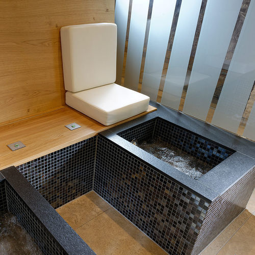 Stein-Fußbecken - SPA4 - für Spa / für Wellnesscenter / mit Wassermassage