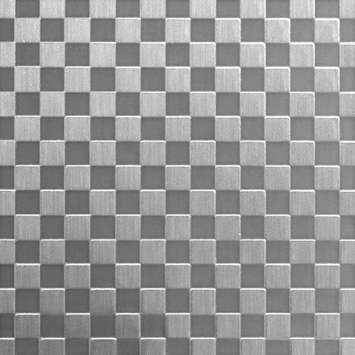 Ornament-Metallblech - CHECKS  - Rimex - Laminat / Edelstahl / texturiert