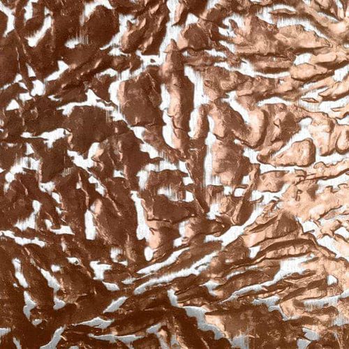Ornament-Metallblech - COLOURTEX® PAMPAS - Rimex - Edelstahl / texturiert / farbig