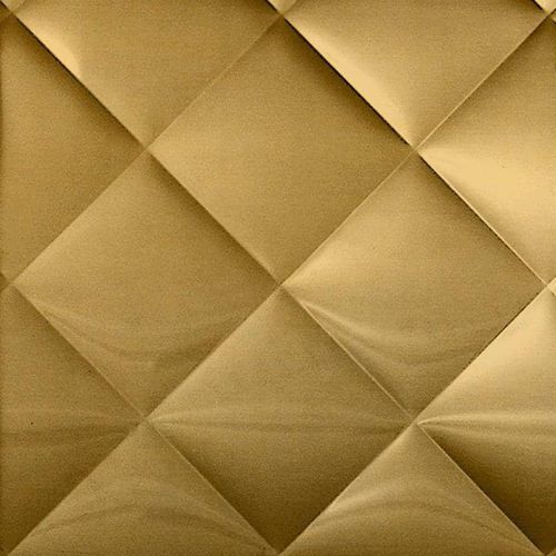 Ornament-Metallblech - COLOURTEX® QUILTED - Rimex - Struktur / Edelstahl / 3D