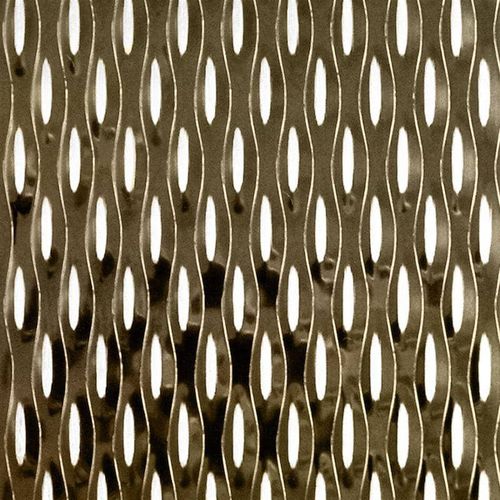 Ornament-Metallblech - COLOURTEX® PIPPIN - Rimex - Edelstahl / texturiert / farbig