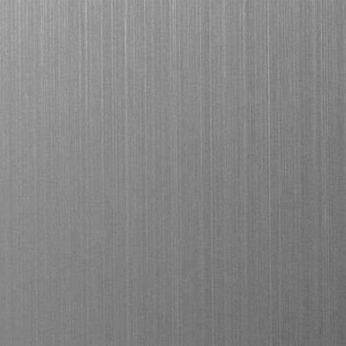 Dekor-Metallblech - HAIRLINE - Rimex - Edelstahl / poliert / silberfarben