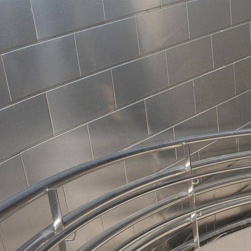 Fingerabdruckresistentes Metallblech - Rimex - Dekor / flach / Edelstahl