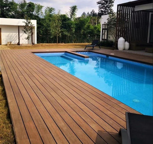 Verbundwerkstoff-Terrassendiele - DEL15023  - Foshan Greenzone - HDPE / Holzoptik / rutschfest
