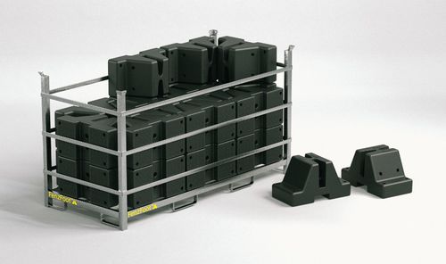 Aufbewahrungsbox / galvanisiertem Stahl - FenzBox - FenzFoot GmbH