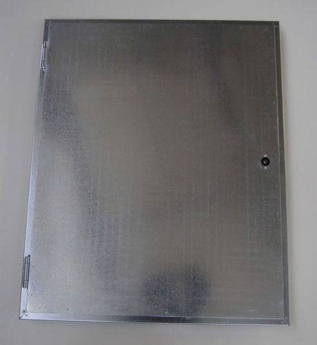 Luke für Wand - Shaft  - Endoors - rechteckig / galvanisiertem Stahl / Einbau