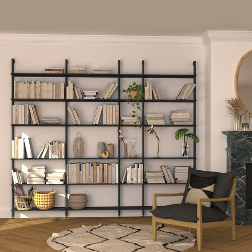 Wandmontiertes Regal - Bretagne Design - Modul / niedrig / hoch