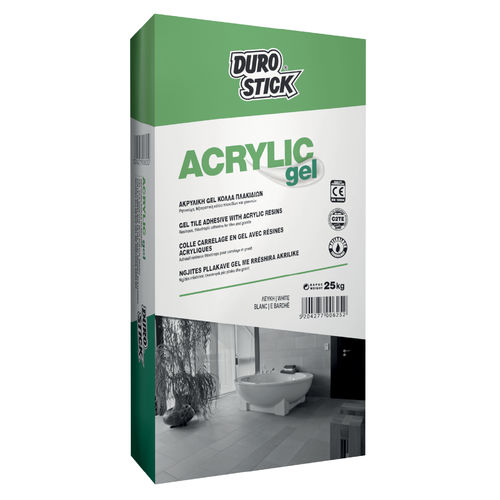 Zementkleber für Fliesen - Acrylic gel - DUROSTICK